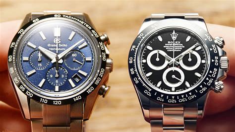 grand seiko tentagraph vs rolex daytona|Hands.